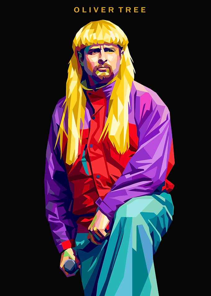 Oliver Tree Pop Art Portrait