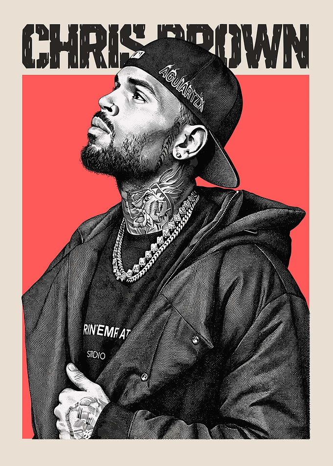 Chris Brown Portrait