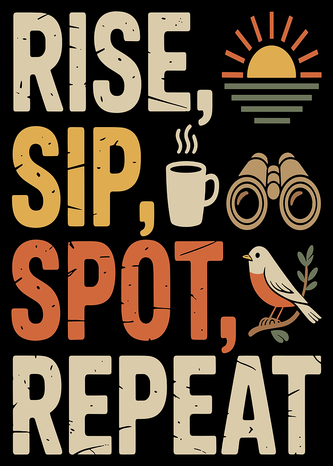 Rise, Sip, Spot, Repeat Birdwatching