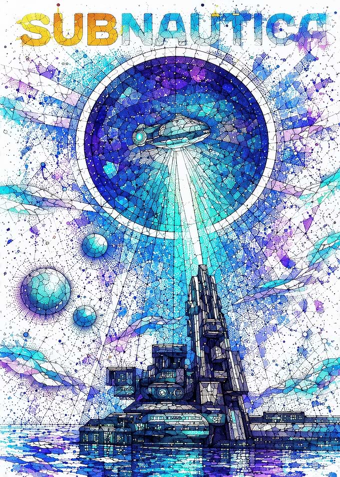 Subnautica Game Art