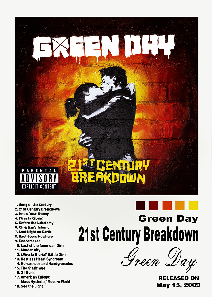 Green Day 21st Century Breakdown Album Art