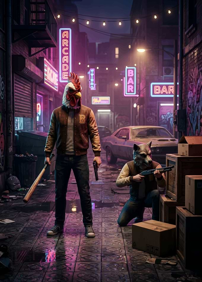 Hotline Miami Game Art