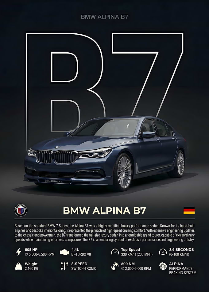 BMW Alpina B7 Performance Sedan