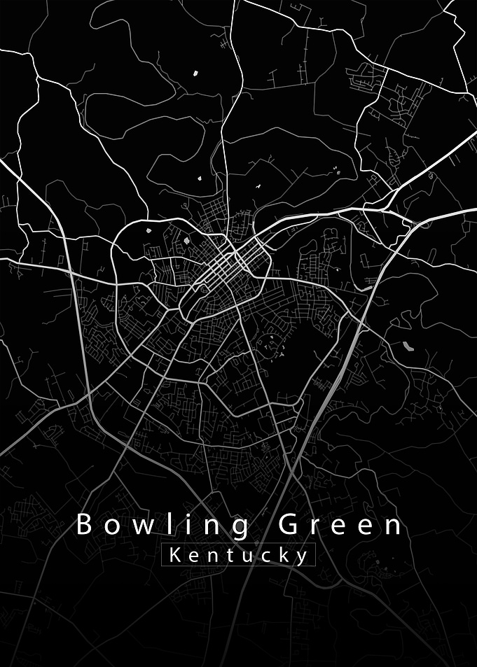 Bowling Green Kentucky Map