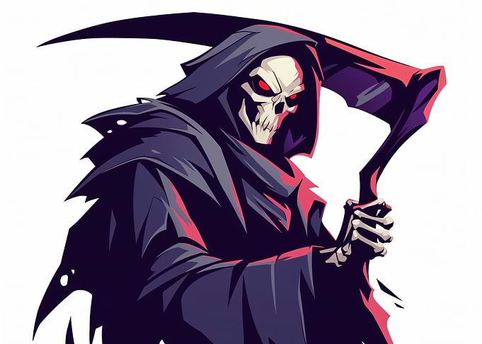 Grim Reaper with Scythe