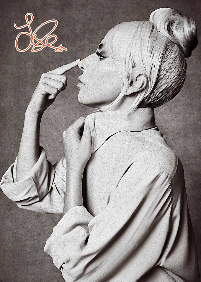 Lady Gaga's Signature Pose