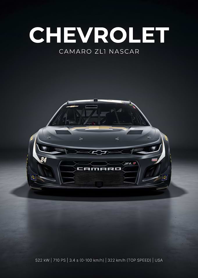 Chevrolet Camaro ZL1 NASCAR Race Car