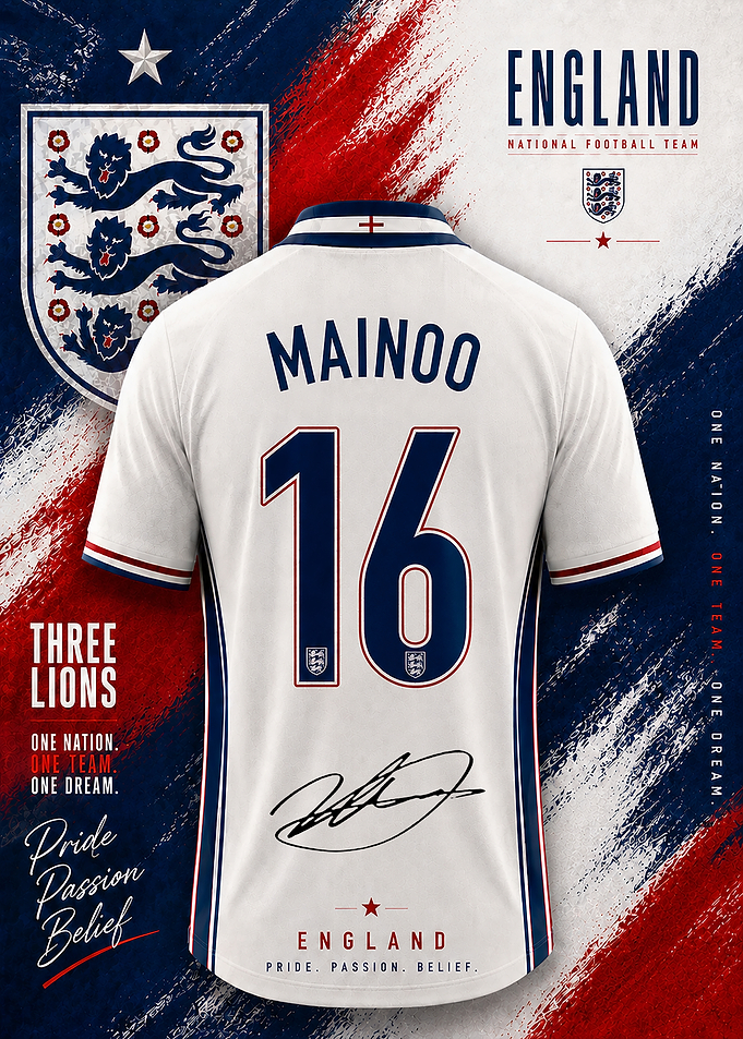Mainoo England Jersey