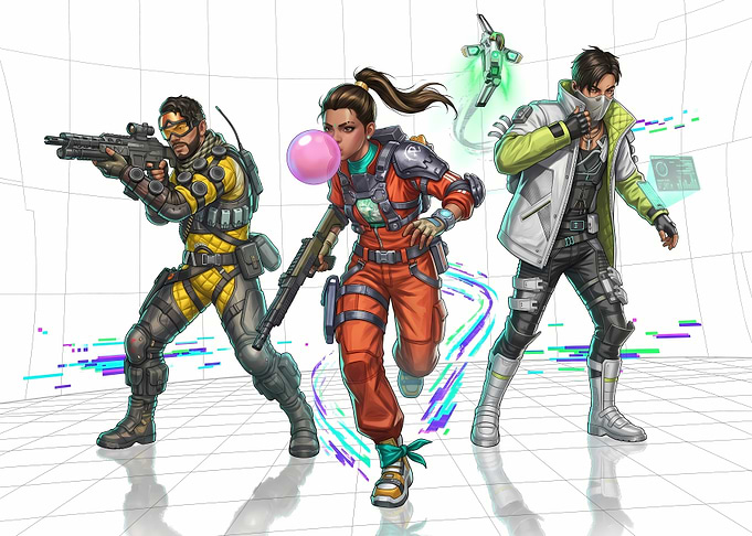 Apex Legends Characters in Action