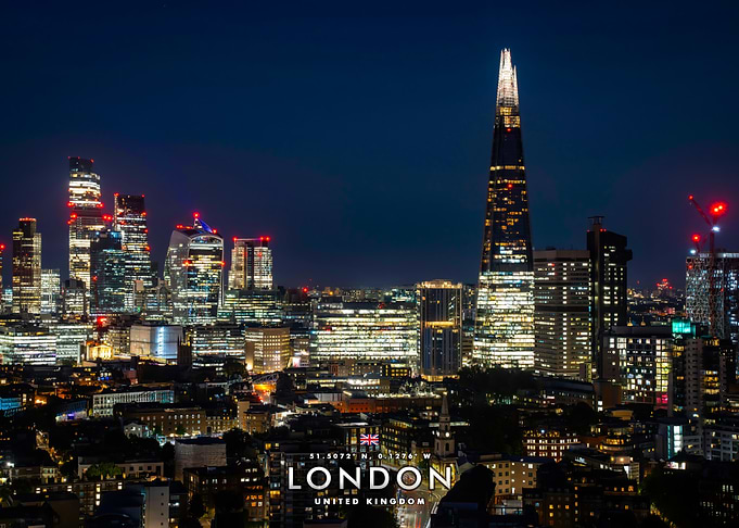 London Skyline at Night
