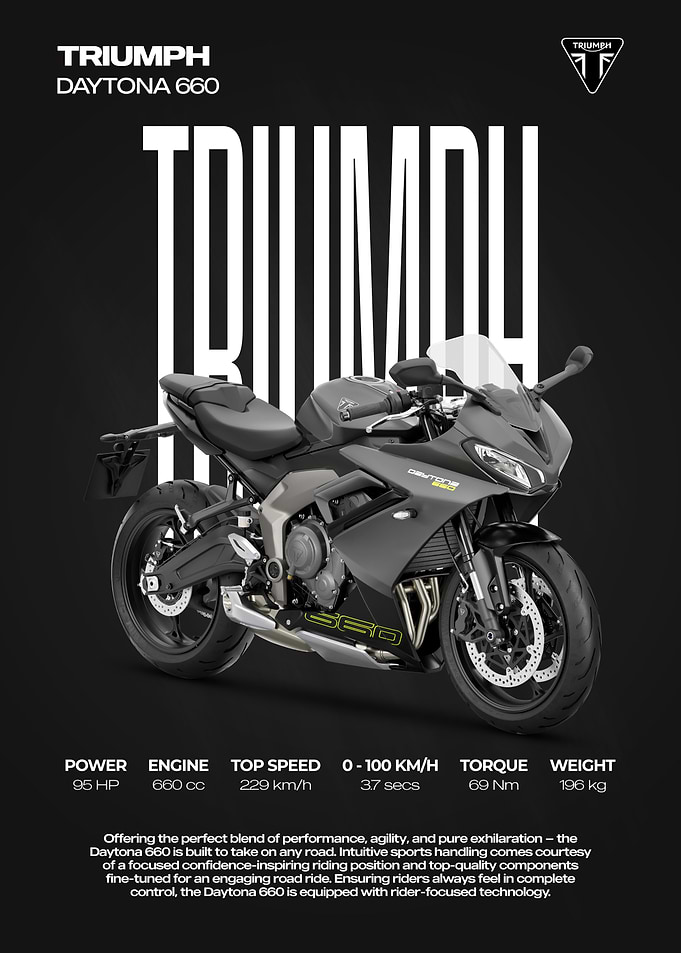 Triumph Daytona 660 Motorcycle
