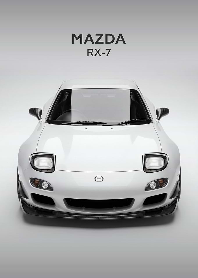Mazda RX-7 Front View