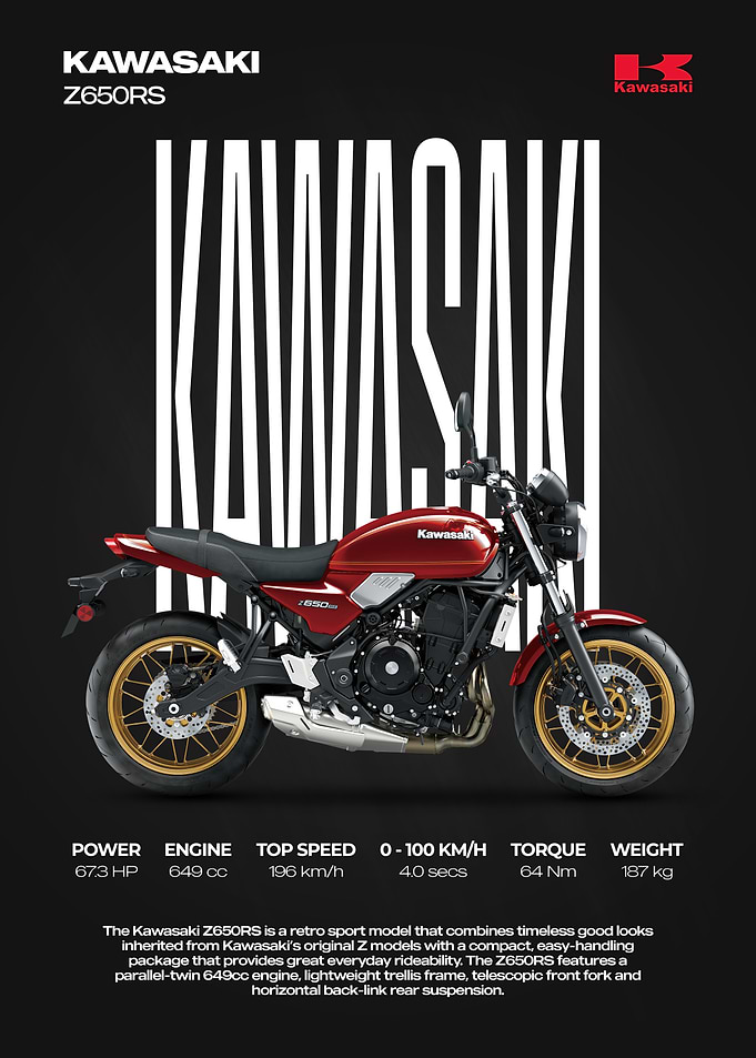 Kawasaki Z650RS Retro Sport Motorcycle
