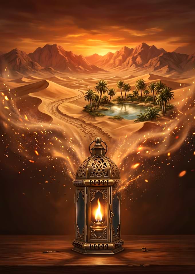 Desert Oasis Lantern
