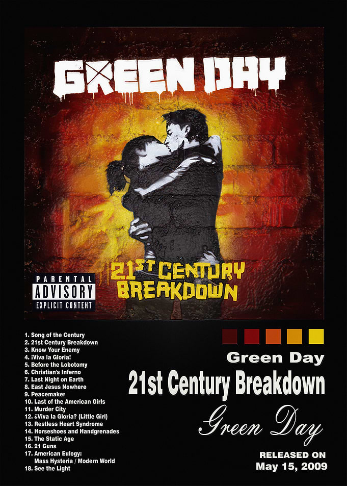 Green Day 21st Century Breakdown Album Art