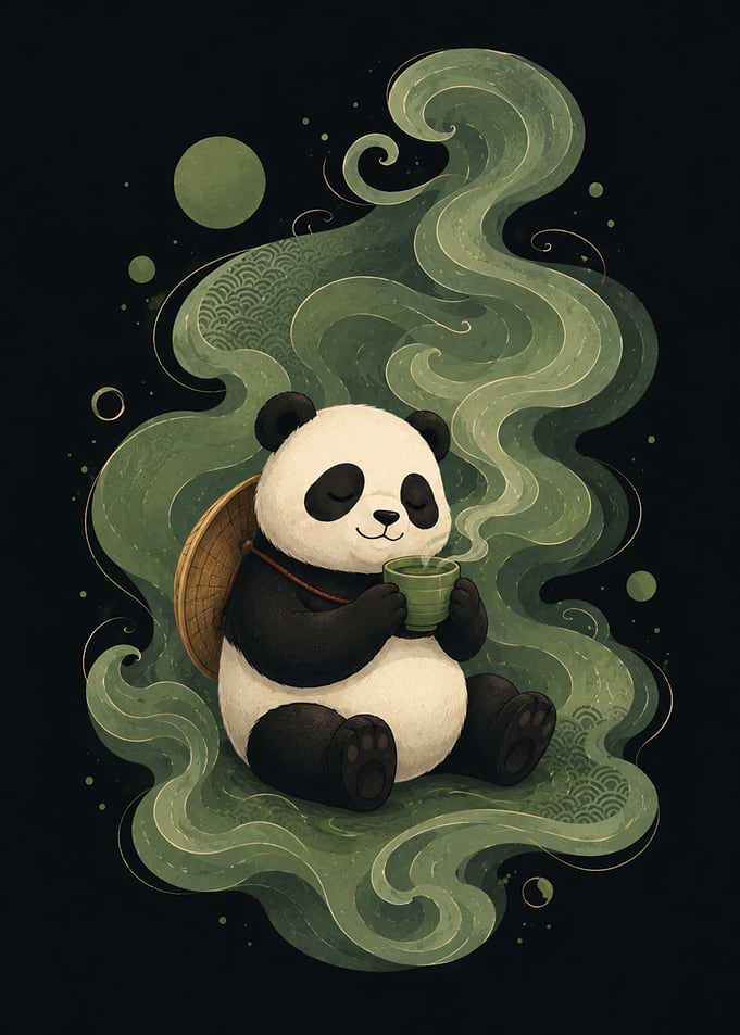 A Cup of Calm – Gentle Panda