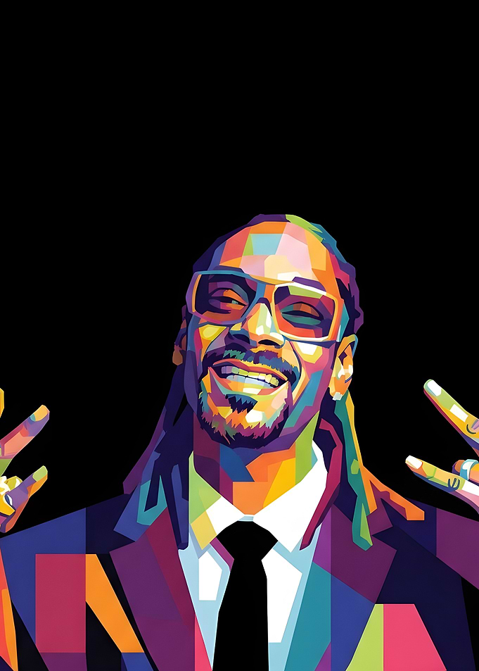 Snoop Dogg Pop Art Portrait