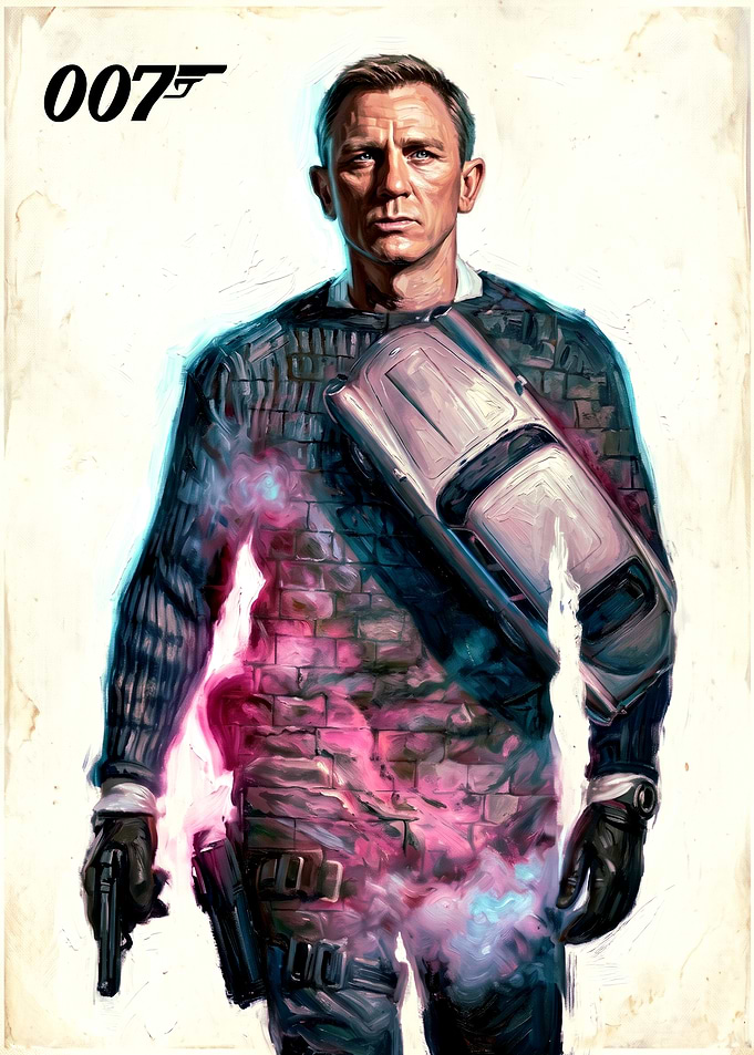 Daniel Craig as James Bond