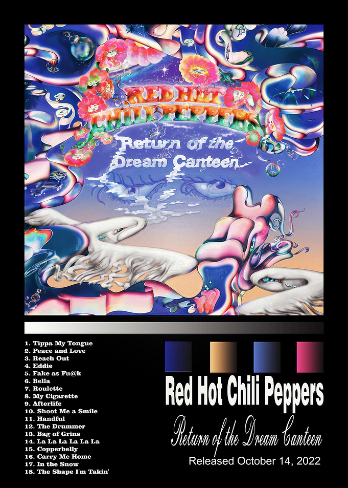 Red Hot Chili Peppers Album Art