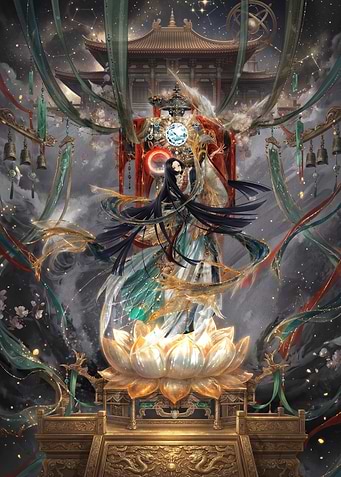 Celestial Lotus Goddess