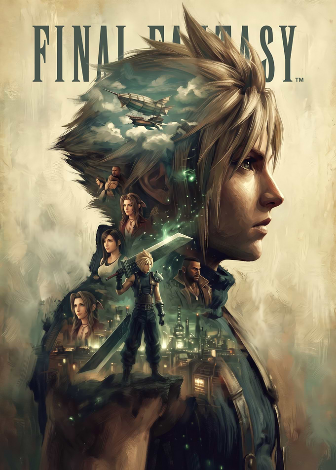 Final Fantasy VII Cloud Strife Montage