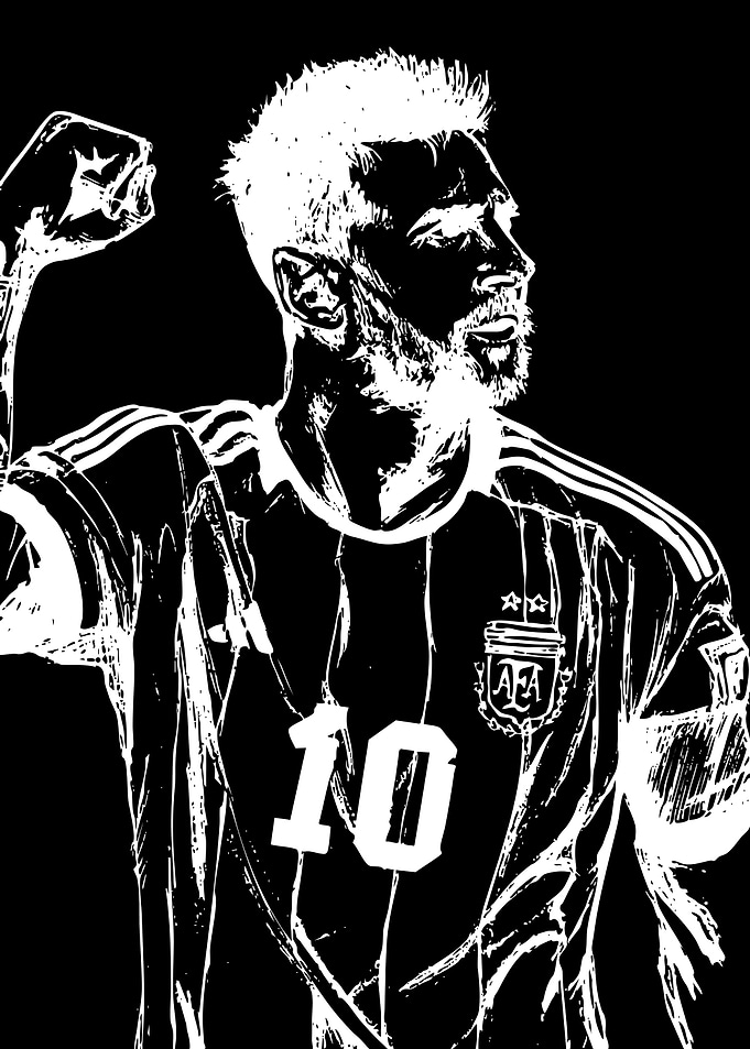 Lionel Messi Argentina Jersey