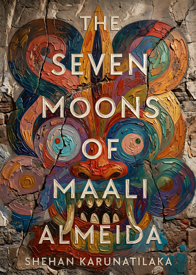 The Seven Moons of Maali Almeida Book Cover