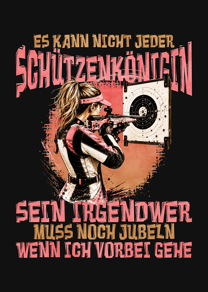 Schützenkönigin Shooting Target