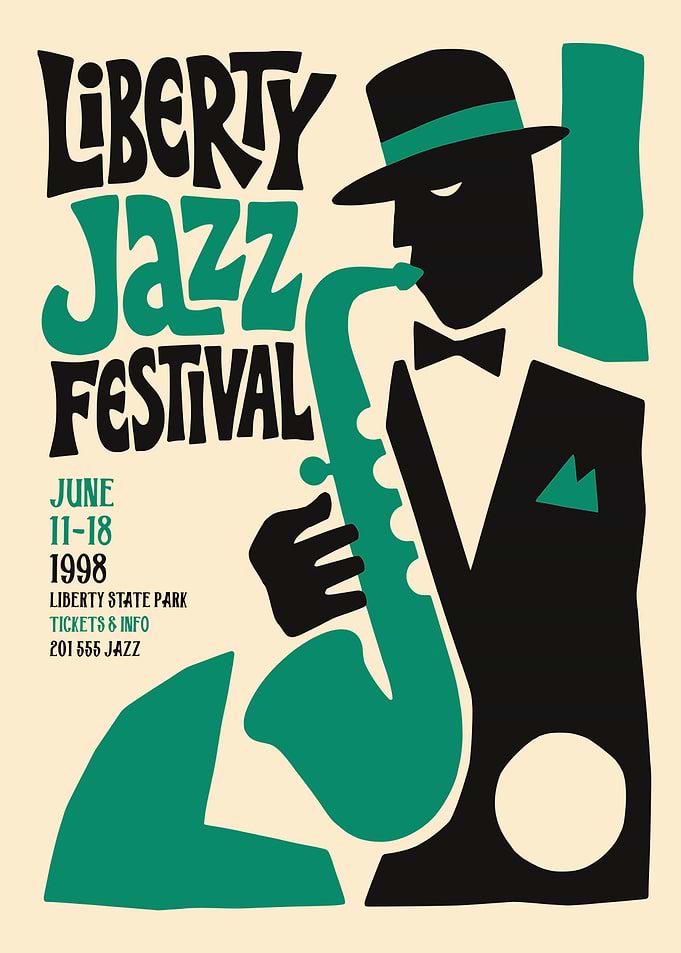 Liberty Jazz Festival Poster