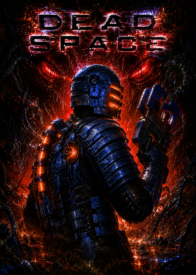 Dead Space Video Game Poster