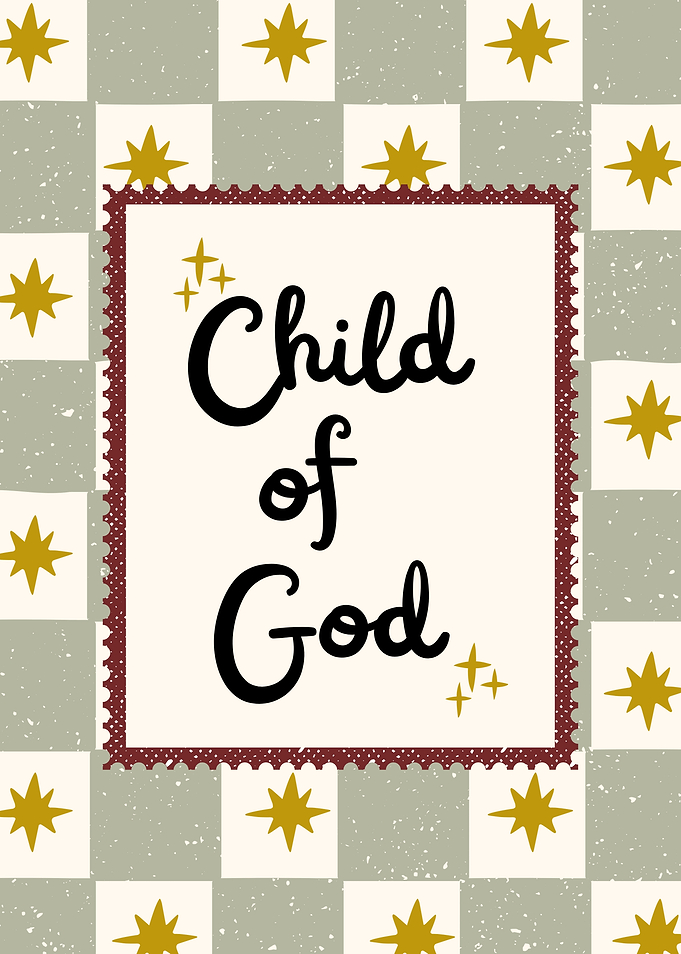 Child of God text art