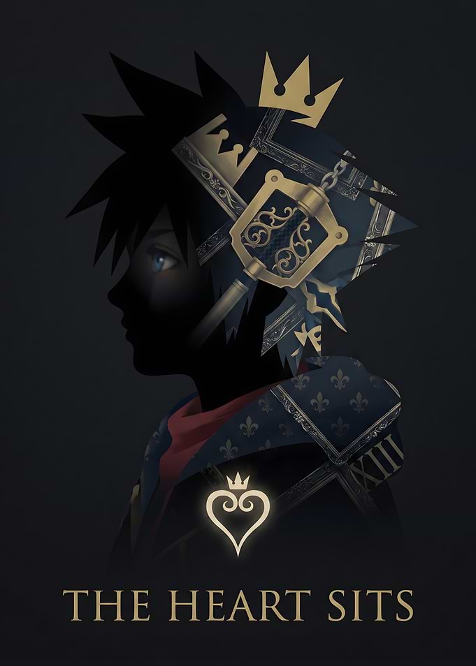 Sora Kingdom Hearts Silhouette