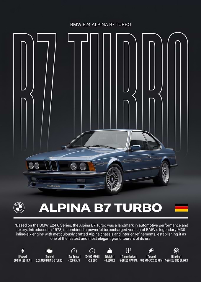 Alpina B7 Turbo BMW E24