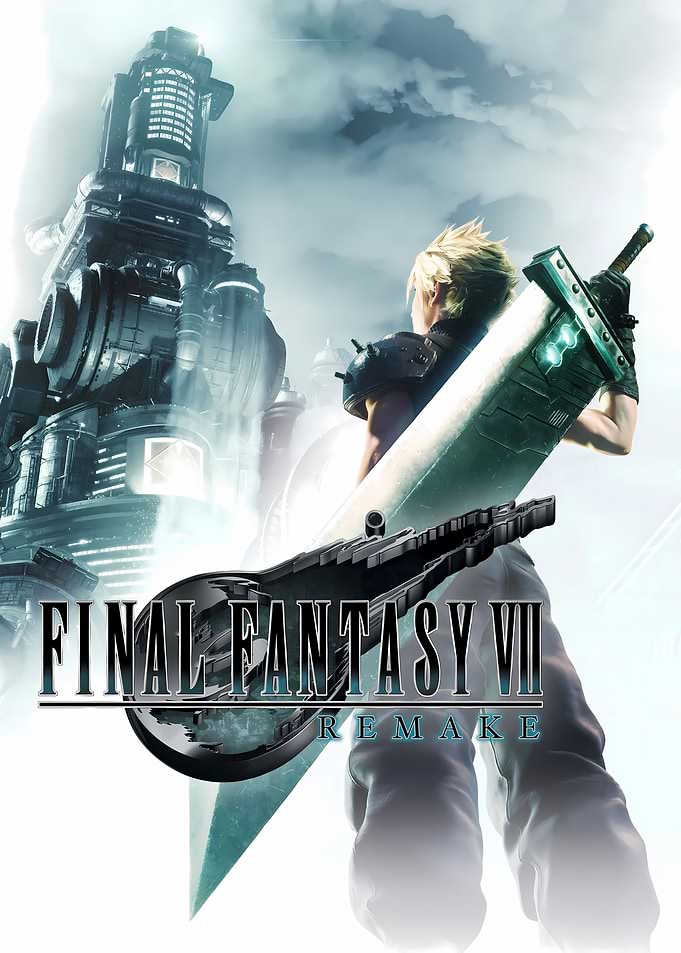 Final Fantasy VII Remake Cover Art