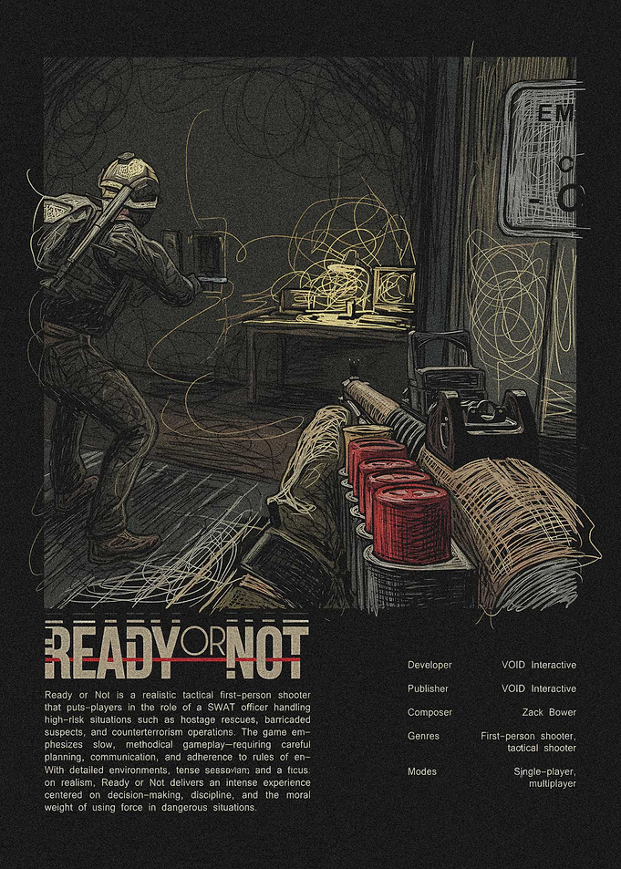Ready or Not Game Poster
