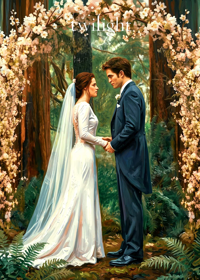 Twilight Wedding Scene