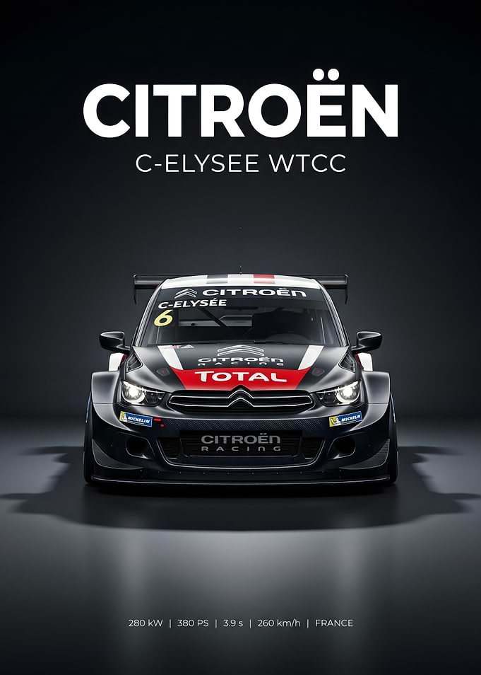 Citroën C-Elysée WTCC Race Car