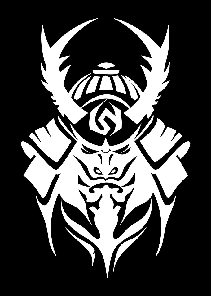 Samurai Warrior Emblem