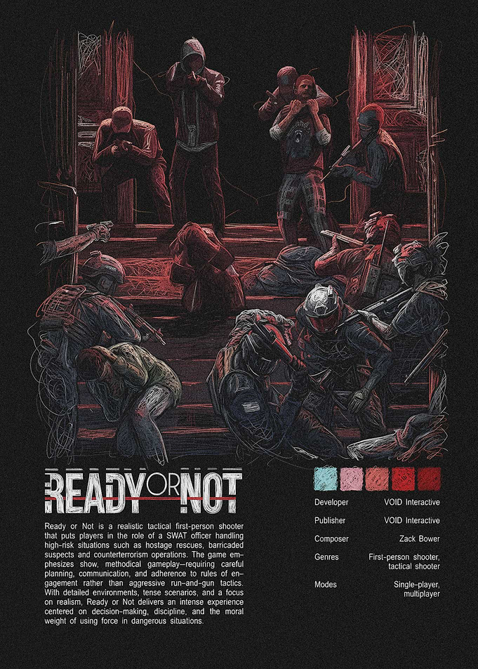 Ready or Not Game Poster