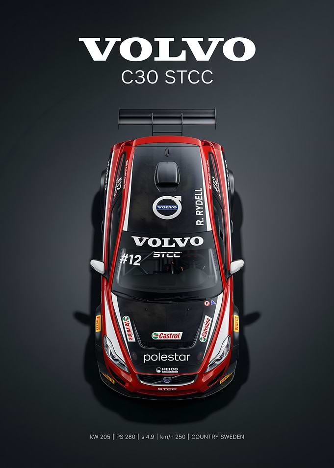 Volvo C30 STCC Race Car