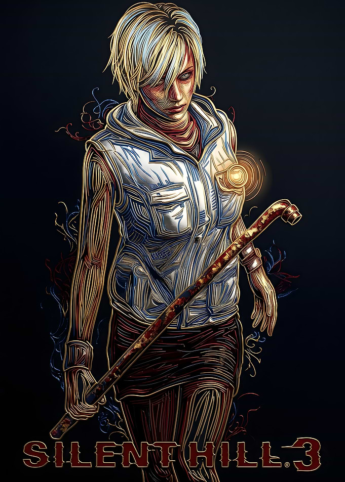 Heather Mason Silent Hill 3 Artwork