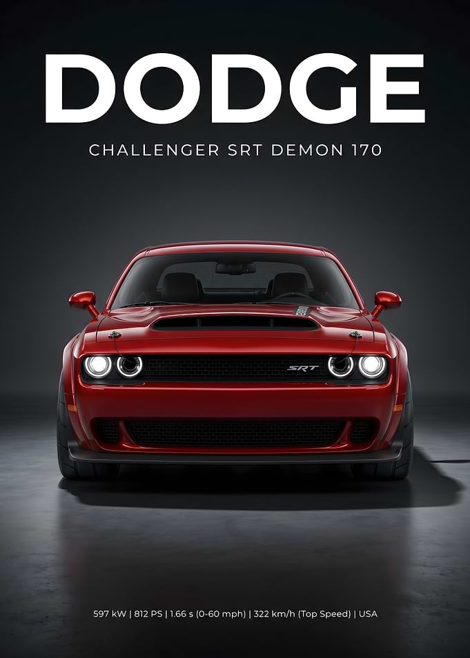Dodge Challenger SRT Demon 170