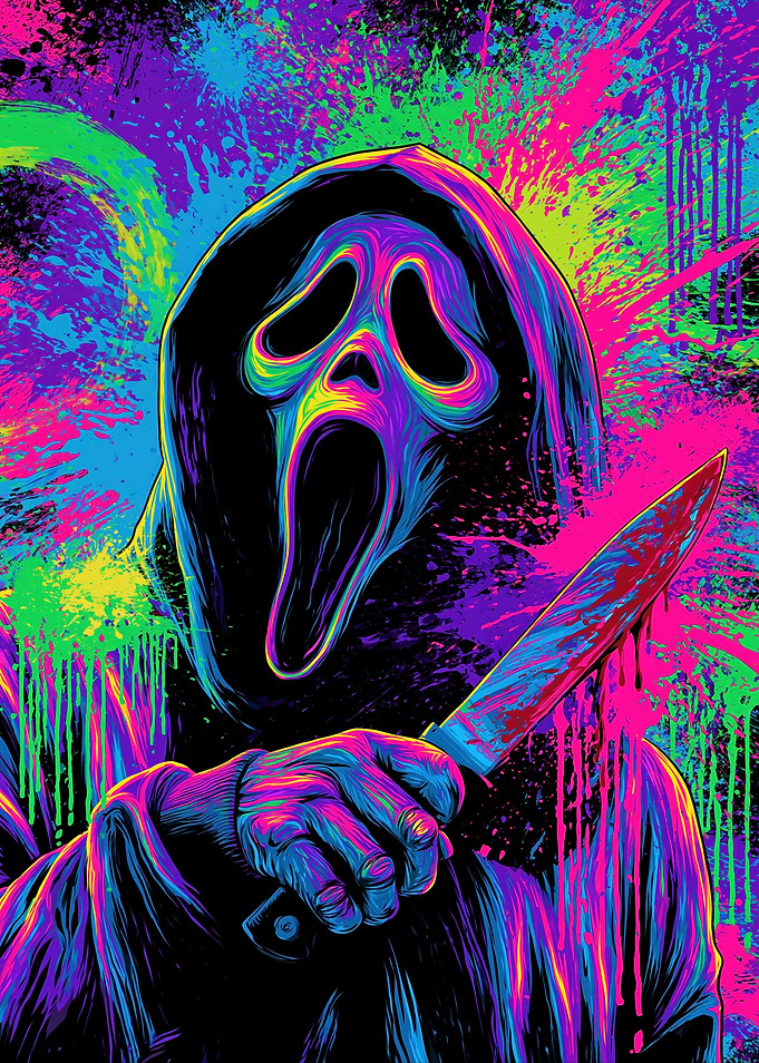 Scream Ghostface with Knife