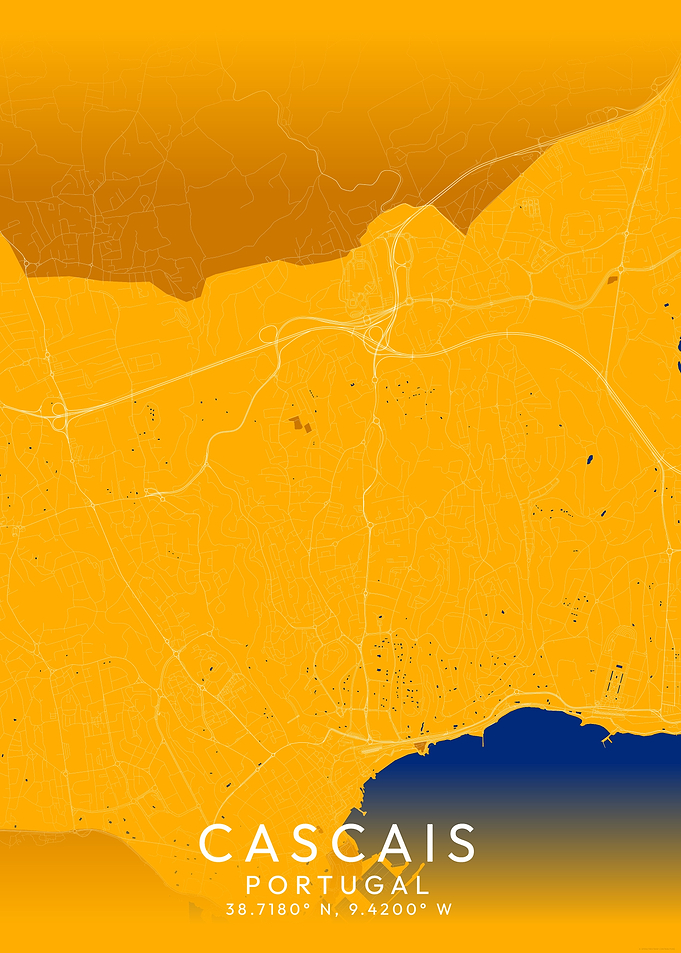 Cascais Portugal Map