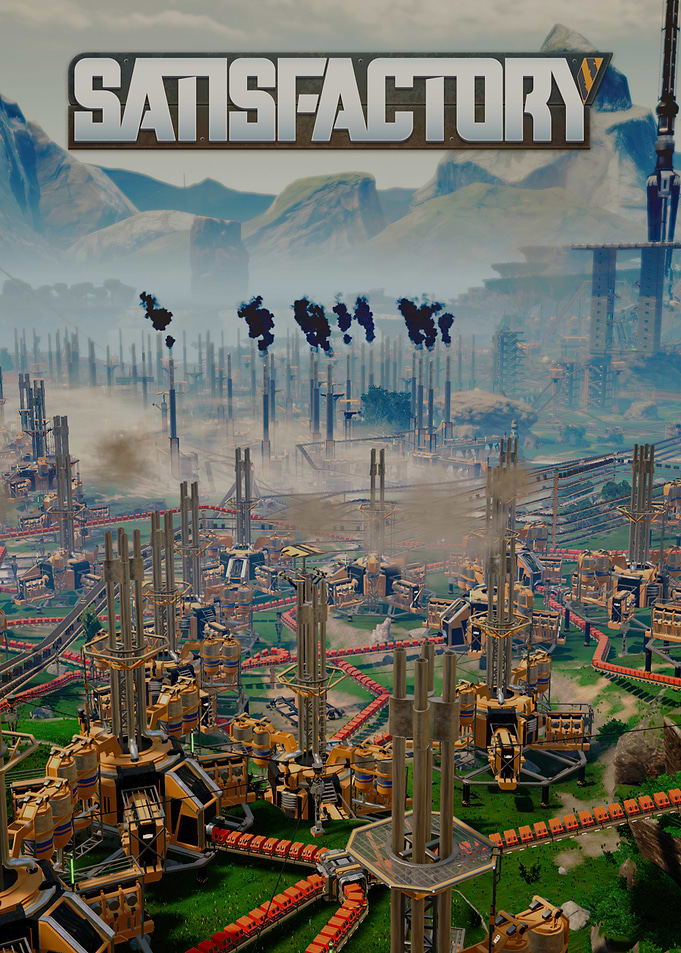 Satisfactory Game Art