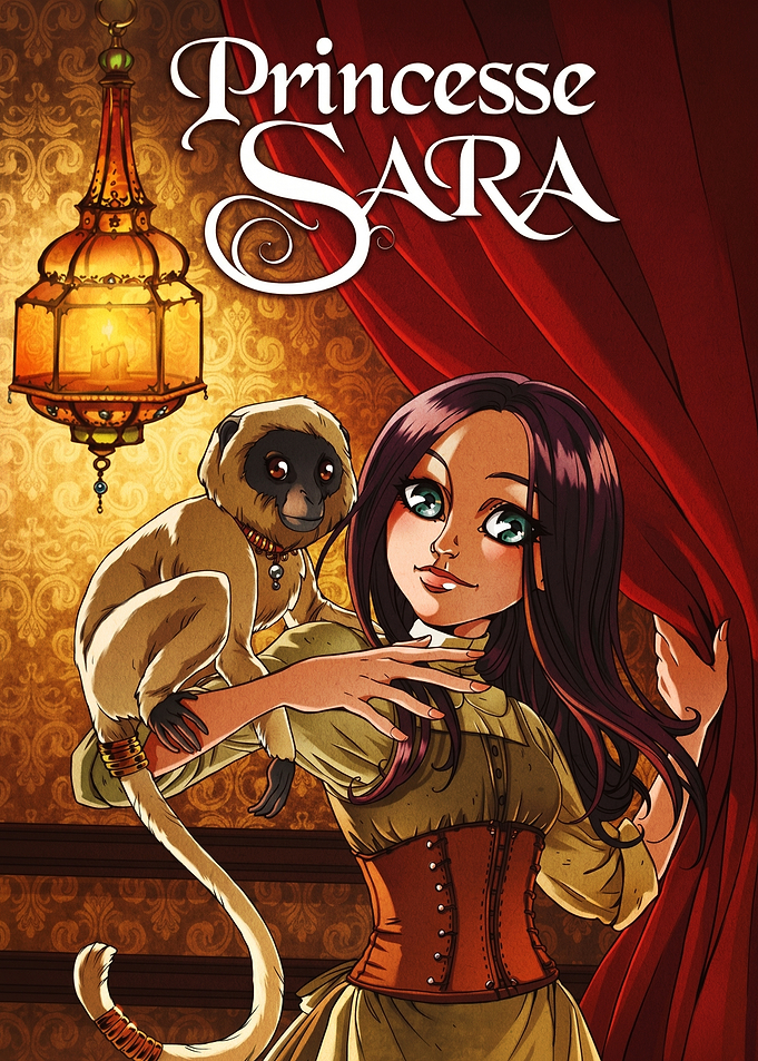 Princesse Sara and Monkey
