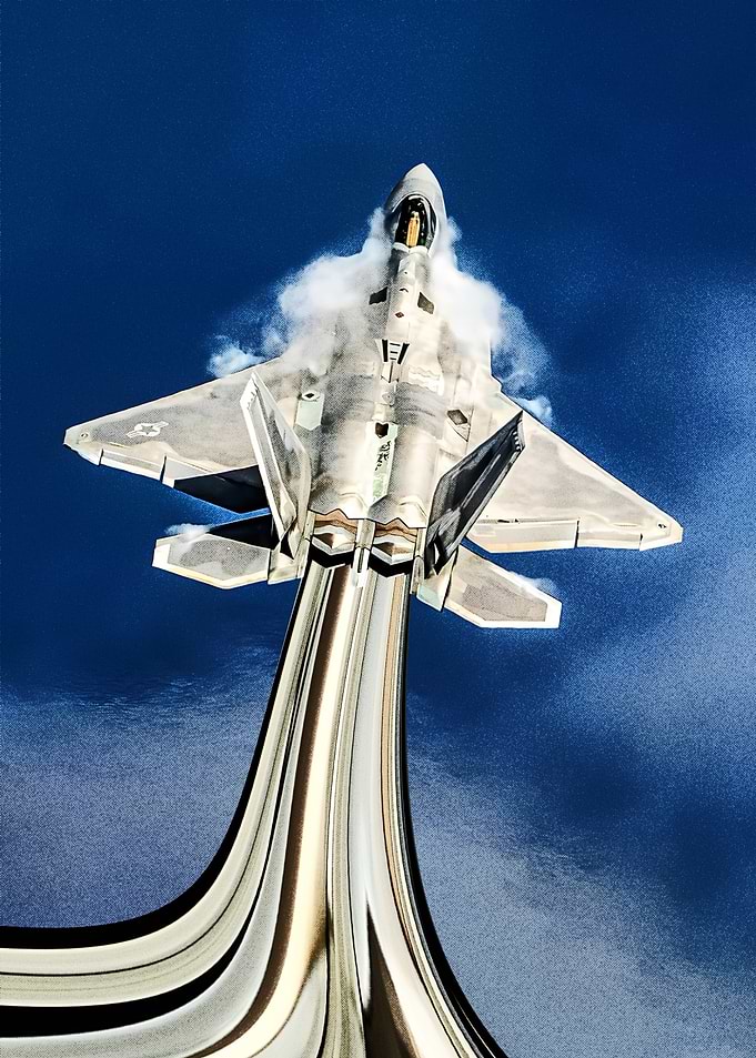 F-22 Raptor Jet in Action