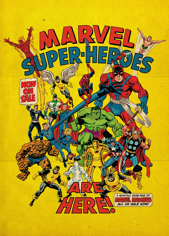 Marvel Super-Heroes Are Here