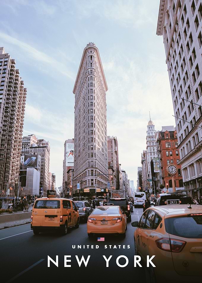 New York City Street Scene