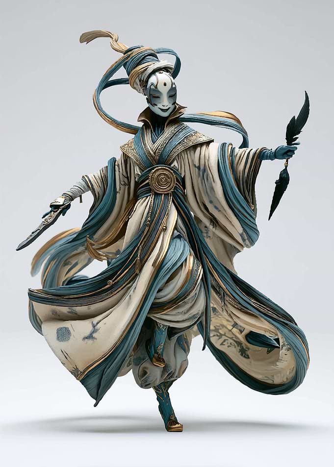 Fantasy Warrior Figure